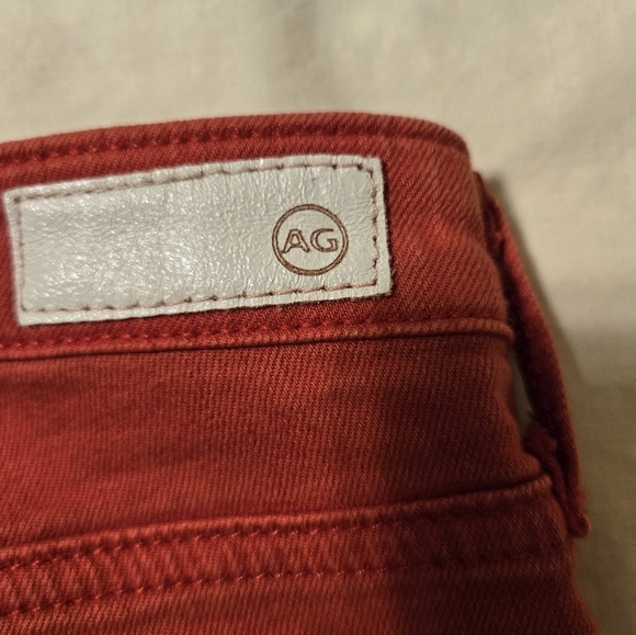 Adriano Goldschmied Stevie Ankle Slim Straight Orange Jeans 28 - Picture 5 of 5